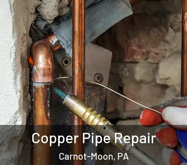  Copper Pipe Repair Carnot-Moon, PA