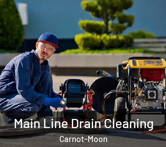  Main Line Drain Cleaning Carnot-Moon